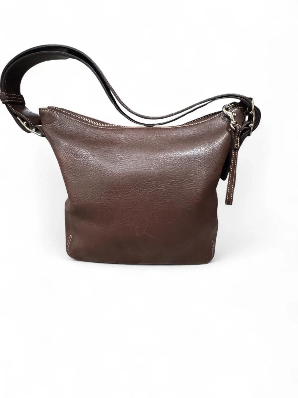 Vintage coach legacy slim duffle leather crossbody